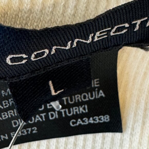 NWT FRENCH CONNECTION Summer White Tank Midi Dress with Crochet Trim Fri… - Picture 5 of 12